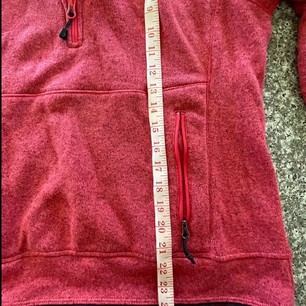 The North Face Hoodie Pullover size large Heathered red - Picture 5 of 7